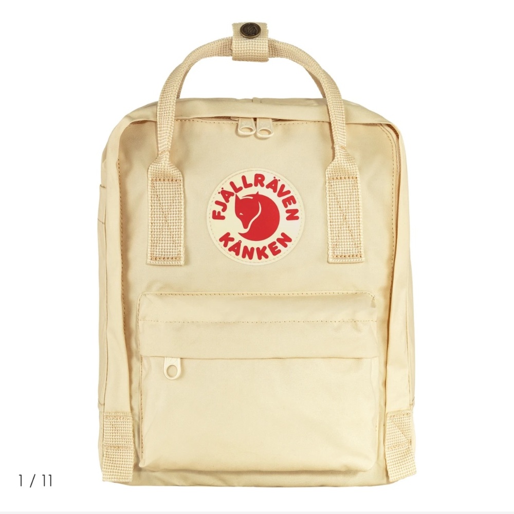 NWT Fjallraven Kanken Mini Backpack in Light Oak